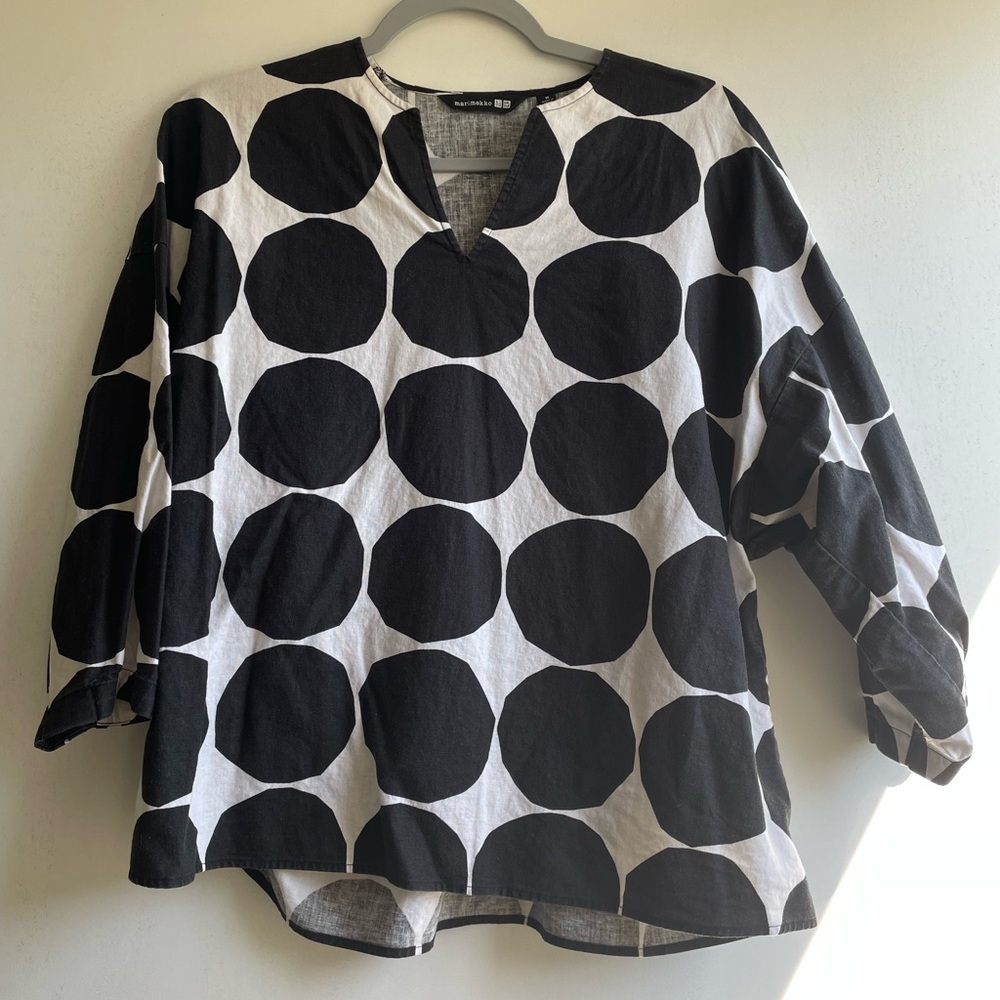 Marimekko Linen/Cotton Shirt